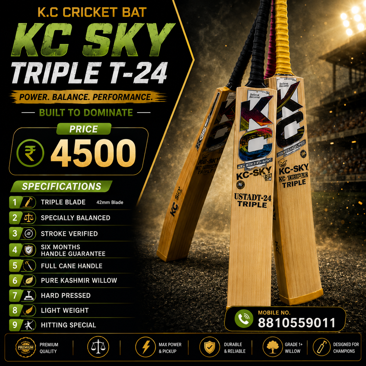 KC SKY TRIPLE T-24